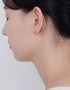 Sophisticated Knot Sterling Silver Studs: Elegance Redefined
